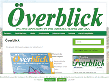 Tablet Screenshot of oeverblick.de